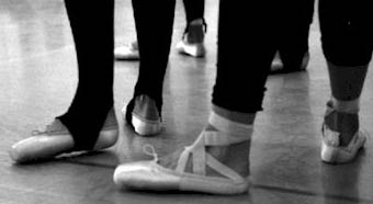 Pointe shoes